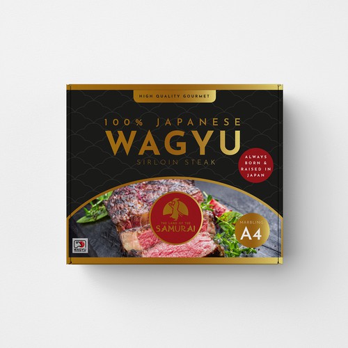 100% JAPANESE WAGYU STEAK Design by MKaufhold