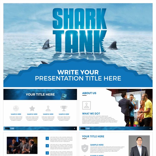 Shark Tank Pitch Template For Students