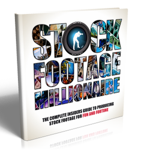 Eye-Popping Book Cover for "Stock Footage Millionaire" Diseño de ReLiDesign