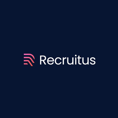 Logo for innovative recruitment company Design by thetamlika®