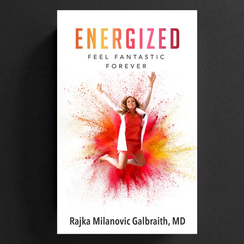 Design a New York Times Bestseller E-book and book cover for my book: Energized Design por -Saga-