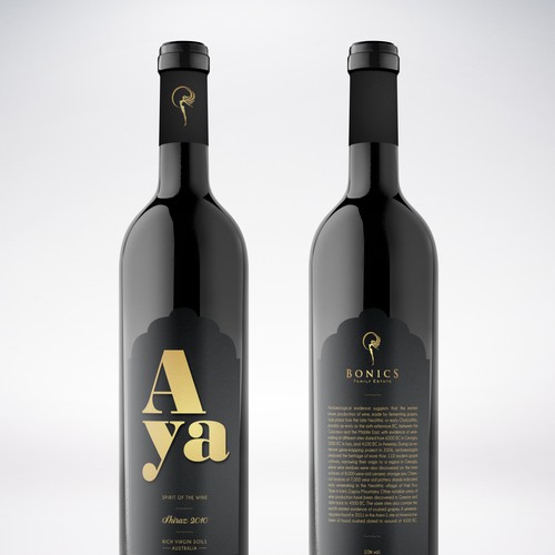 All New Luxury Wine Label Design por Ko studio