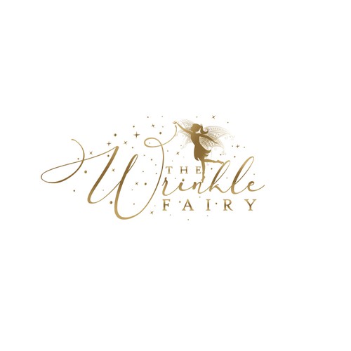 Design a sophisticated logo for The Wrinkle Fairy with a touch of Magic! Design by Jasna Kojdic