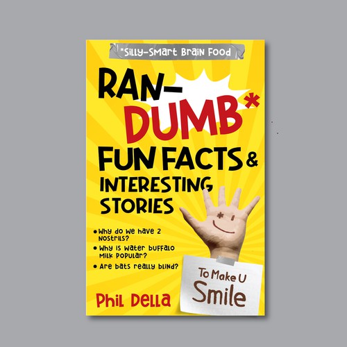 Ran-Dumb Fun Facts Book Cover Design by Desry