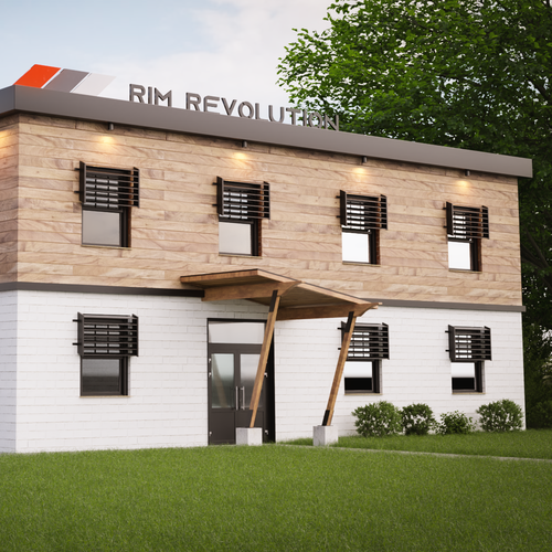 Modern Industrial / Flex Building Facelift Design by Artifictial