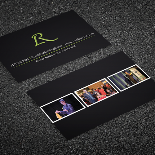 Design a magician's business card Design by Branding_BD