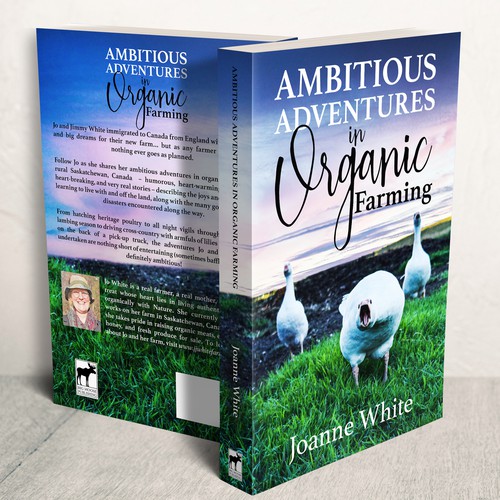 Create a simple but beautiful Cover for my Organic Farming book! Design by N&N Designs