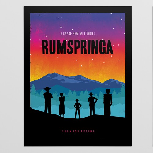 Create movie poster for a web series called Rumspringa Réalisé par Shwin