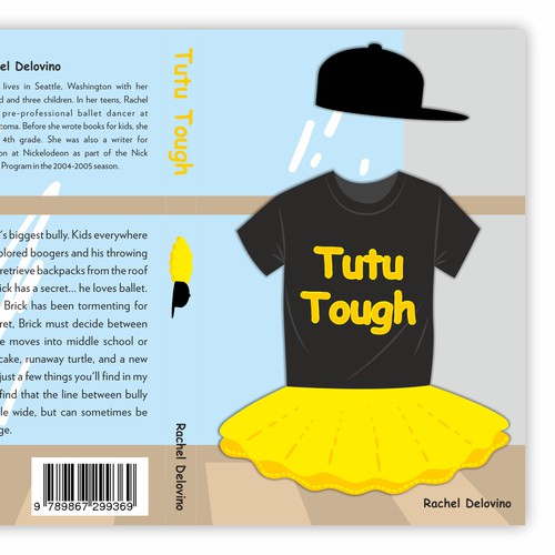 Design a book cover! Middle Grade (ages 8-12) Contemporary Fiction: Fun! Action! Heart! Diseño de EvoDesign