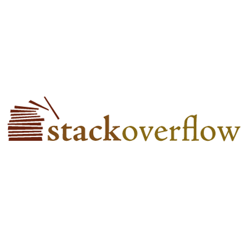 logo for stackoverflow.com デザイン by hooktail