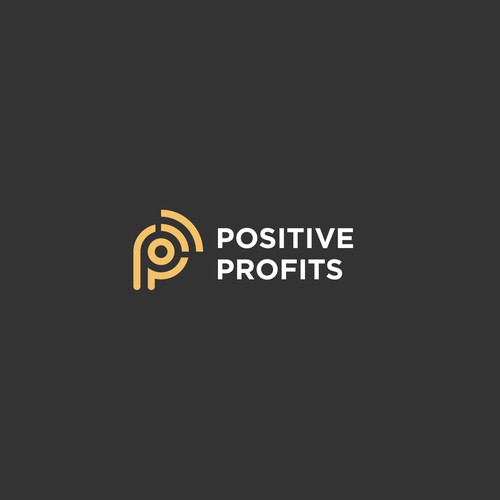 Positive Profits Logo Design by NUR (LoGo)