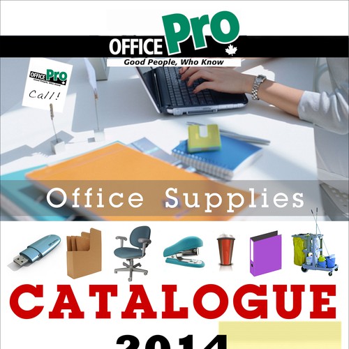 Diseño de Create a winning 2014 Cover for an Office Supply Catalogue, WE HAVE UPGRADED  de Judith[S]