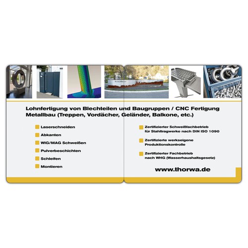 Design-Entwurf in der Kategorie Postkarte, Flyer & Print von dreimaster