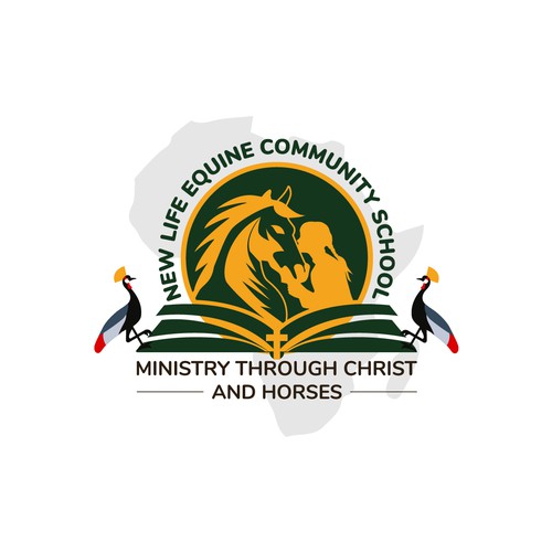 Equine Ministry School Logo Diseño de jp211
