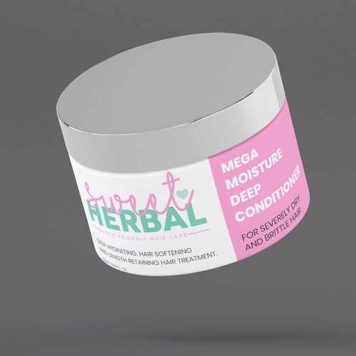 Design a fun minimalist + modern product label design for my eco friendly haircare product line Design by Moi_Designers