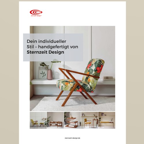 A4 Printanzeige - Sternzeit Design Möbel Design by Medstark