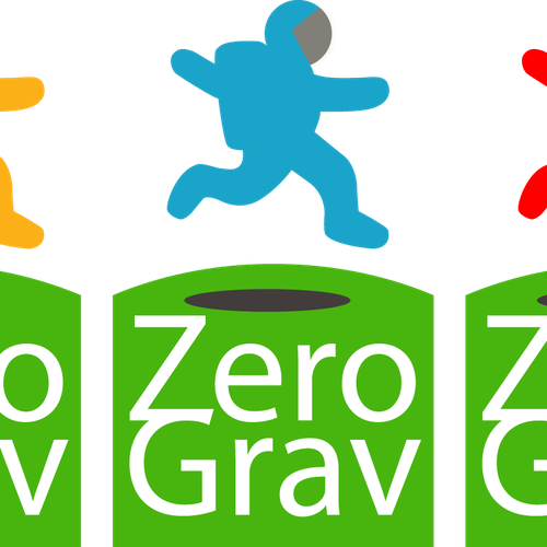 Nice, friendly logo for Zero Grav-ontwerp door kruns