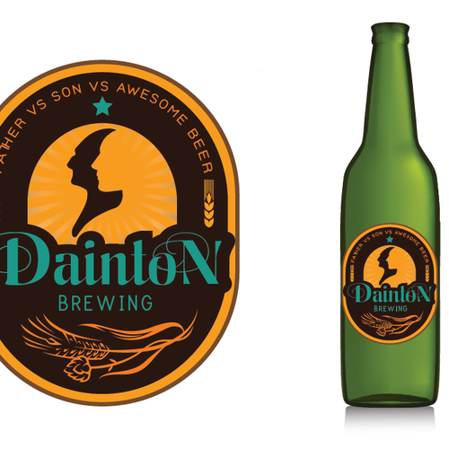 logo for Dainton Brewing Ontwerp door ds17