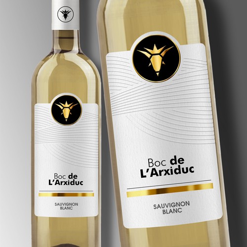 Design a modern White wine label for a vineyard in Mallorca Design von Debdutta*