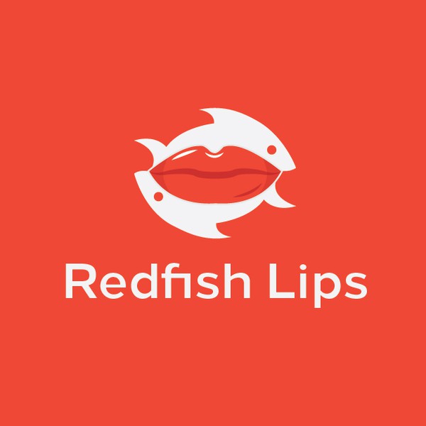 Redfish Lips Logo Concept