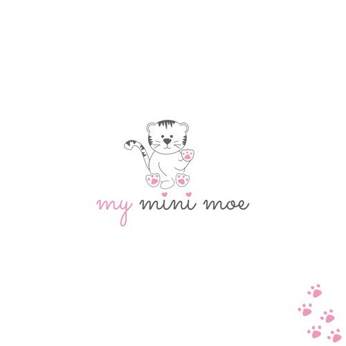 vintage edgy fun playful let your imagination fly for a baby and kids products logo デザイン by BeGrigorov