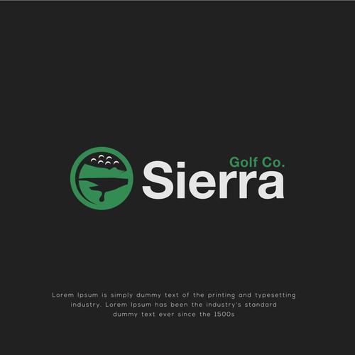 Captivating Golf Brand Logo Design Challenge for Sierra Golf Co - Showcase Your Creativity & Win Design by Arfian Huda