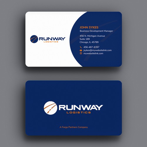 Design di Runway Logistics Business Card di Xclusive16