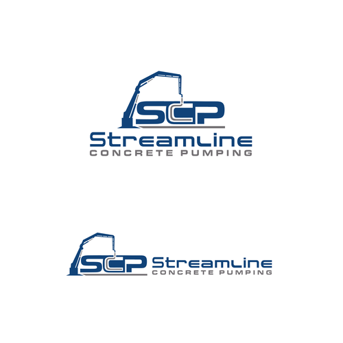 Elegant, Playful, Construction Logo Design for Would Like SCP and Southern  Concrete Pumping displayed by Mk Creative 2