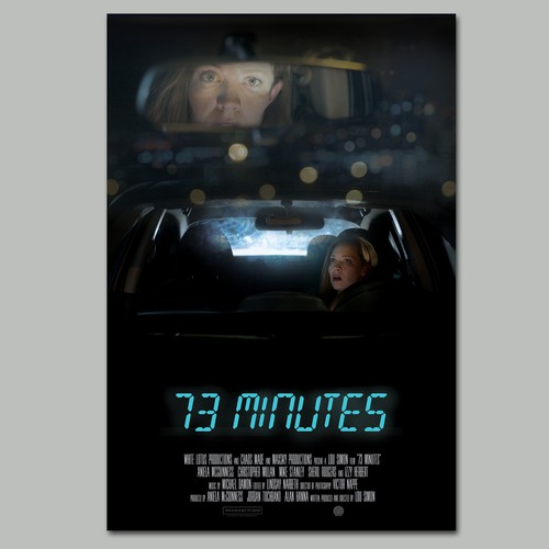 Poster for Feature Film "73 Minutes" Design réalisé par SlowShow Design