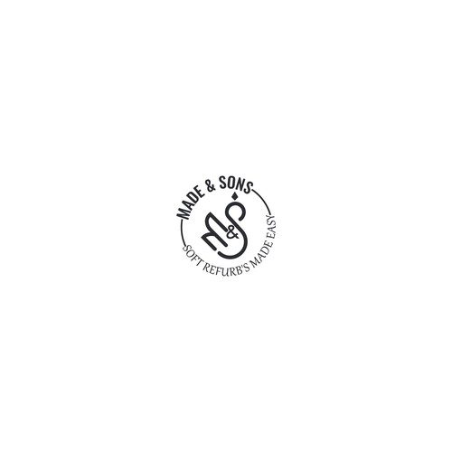 Luxury Meets Ease: Logo & Card Design for Made & Sons Design by Ovita ✏️
