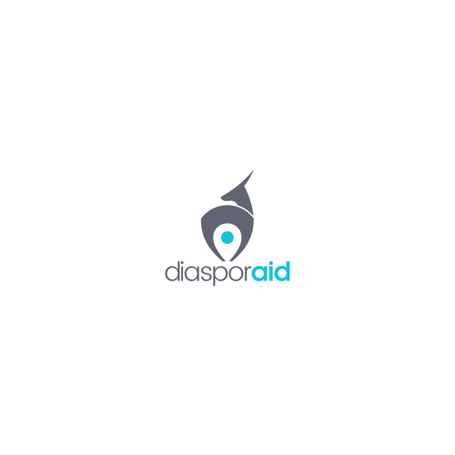 Design a powerful logo for diasporaid, an impact-oriented network/platform for expats Design by Zea Lab