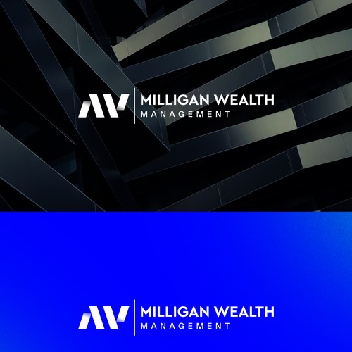 Simple elegant logo to attract clients for wealth manager Design by Wajahat_designs