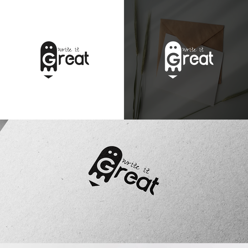 Cool logo design for Content Writing Company Design by Ali S.