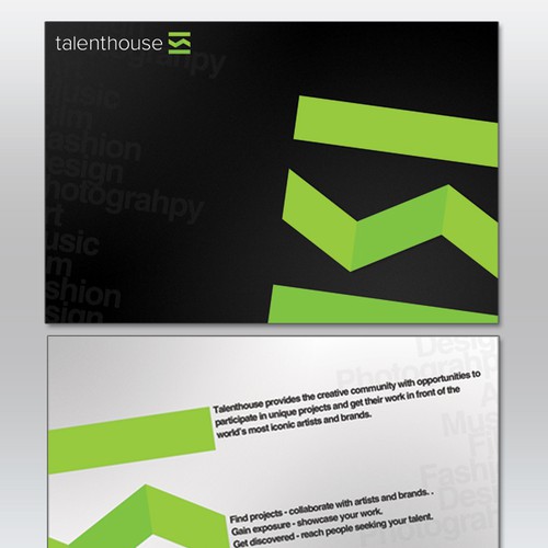 Designers: Get Creative! Flyer for Talenthouse... Design by idDesigns
