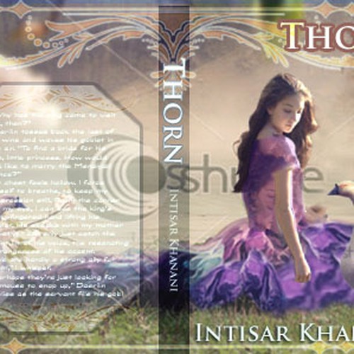 Book Cover for a YA Fantasy Novel / Fairy Tale Retelling Diseño de RetroSquid