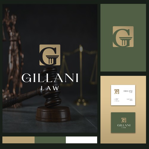 Gillani Law Firm Design by @SaihiART