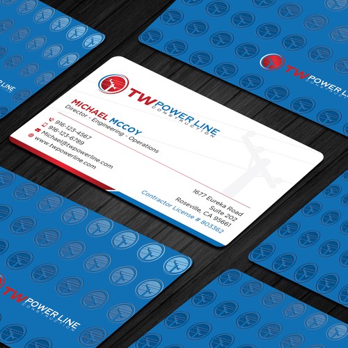 Business Card for a high voltage company Design by prosenjit_P