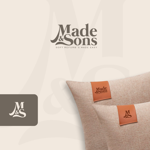 Luxury Meets Ease: Logo & Card Design for Made & Sons Design by LeoMarco