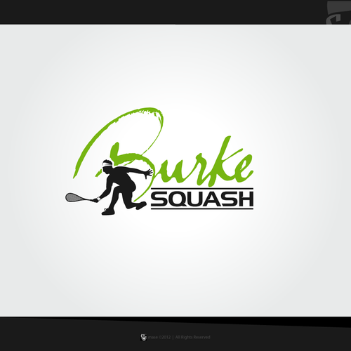 Cool & Catchy Logo for Squash Coaching business - BurkeSquash Réalisé par chase©