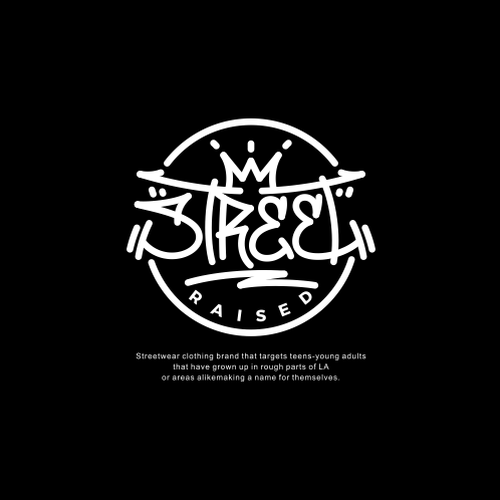 Design an edgy/urban logo for a streetwear clothing brand that appeals to teens-young adults. Design by zerO°