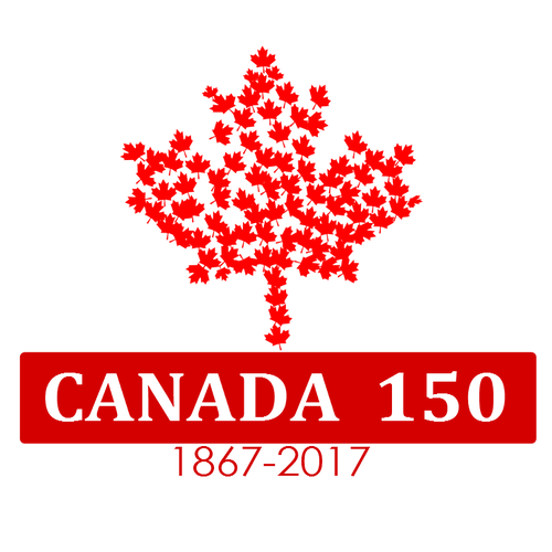 Community contest: Design Canada’s 150th birthday logo! Design by Sirocasus
