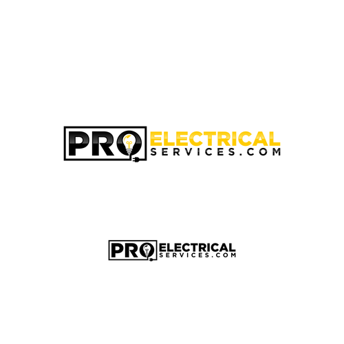 we need a powerful logo to attract customers whit electrical projects or needs Design by Log_In