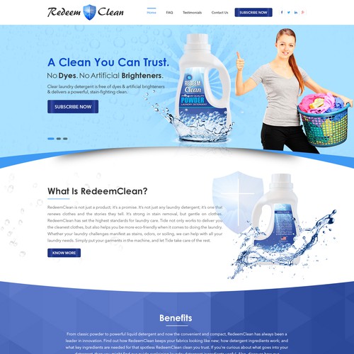 Laundry on sale detergent websites