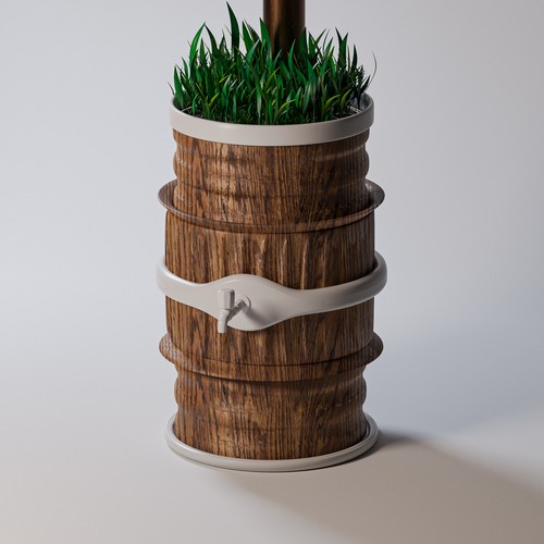Rain Barrel Diseño de MaisonHueco™