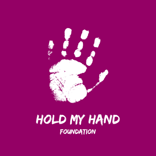 logo for Hold My Hand Foundation Diseño de jp3dro