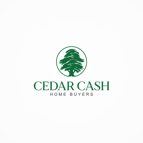 Website logo for house buying company www.cedarcashhomebuyers.com Design by Dwi_prawinsi