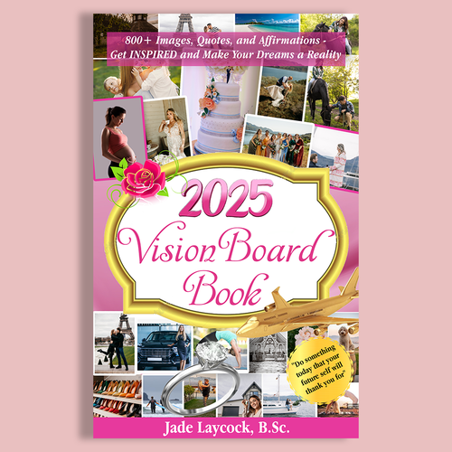 Designs | Vision Board Book - Clip Art Images and quotes inside | Book ...
