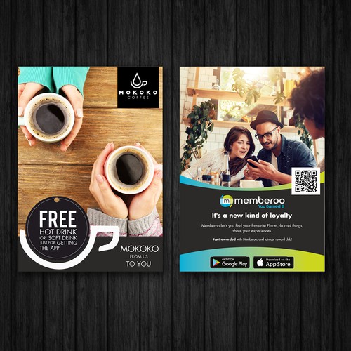 Design marketing collateral for an innovate loyalty app Design by FuturisticBug