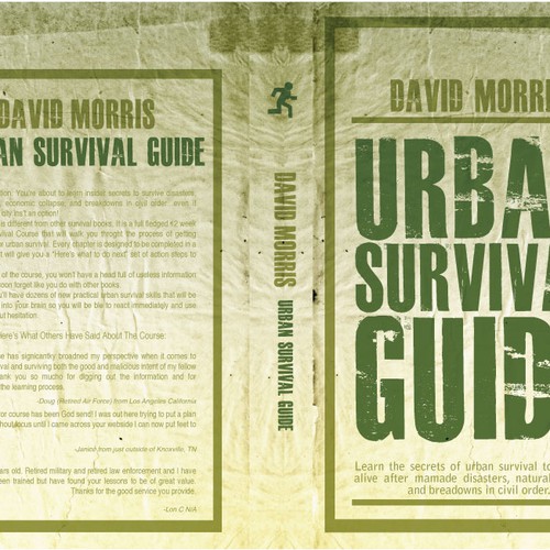 Design di Book Cover Design For Urban Survival Guide di morfeocr