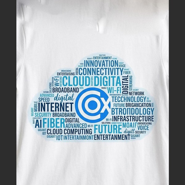Design by ©Zone™ titled "Text cloud for tech company services "